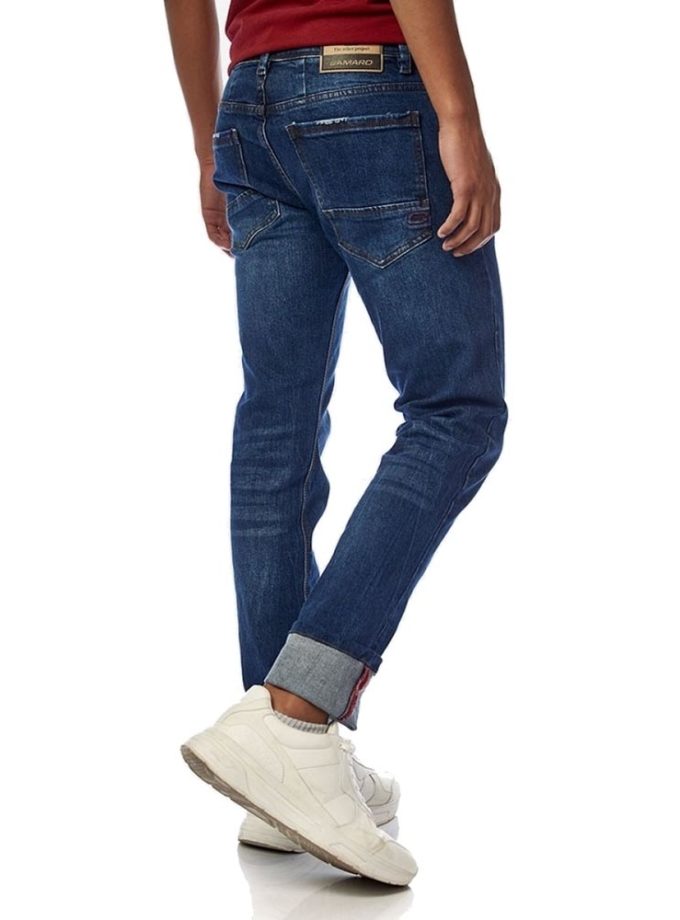 Men's Blue Denim Pants Slim Fit By Camaro