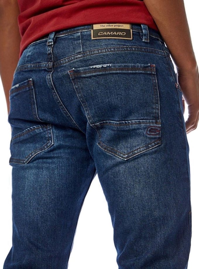 Men's Blue Denim Pants Slim Fit By Camaro