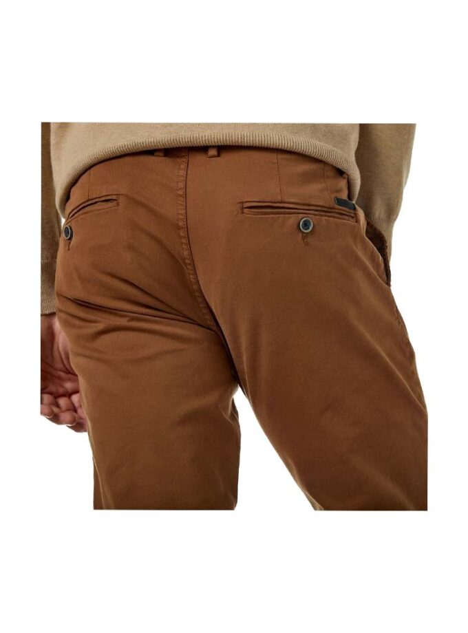 Men's Tan Chinos Pants Slim Fit by CAMARO