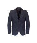 Men's Light Blue & Blue Check Jacket by "SOGO"