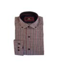 Shirt Makis Tselios Plaid Blue-Red