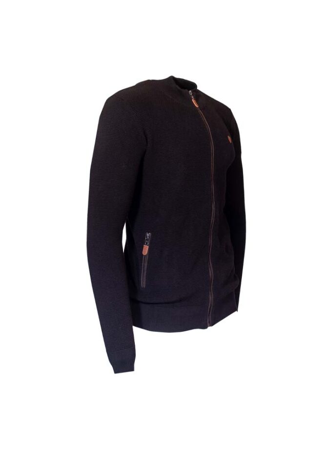 BLACK CARDIGAN MAKIS TSELIOS