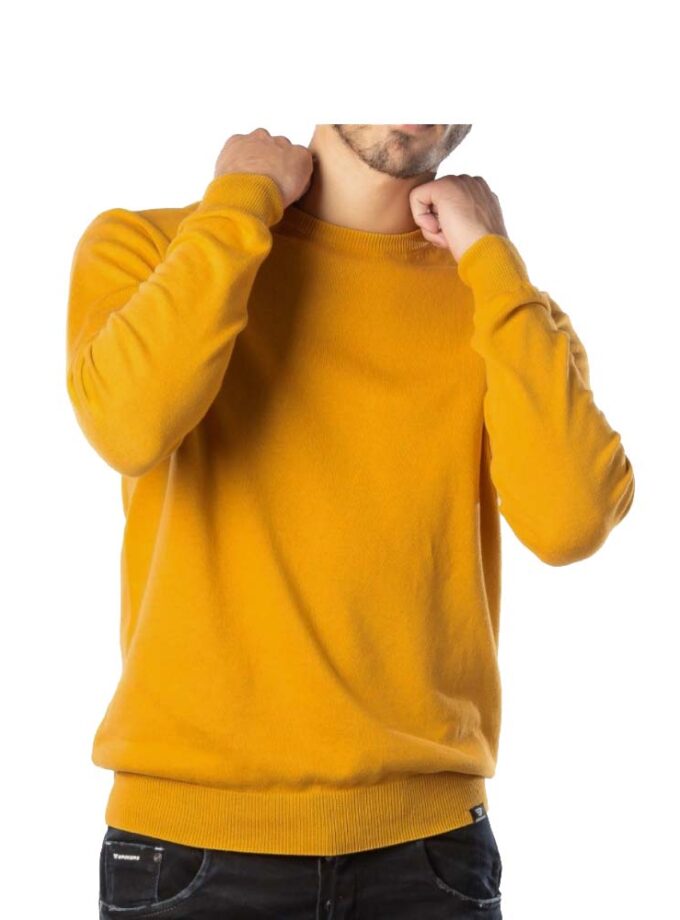 Knitted Camaro Mustard Blouse