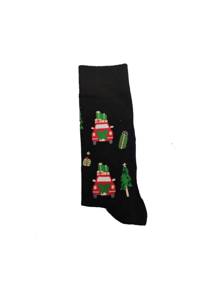 Cotton socks with Christmas designs