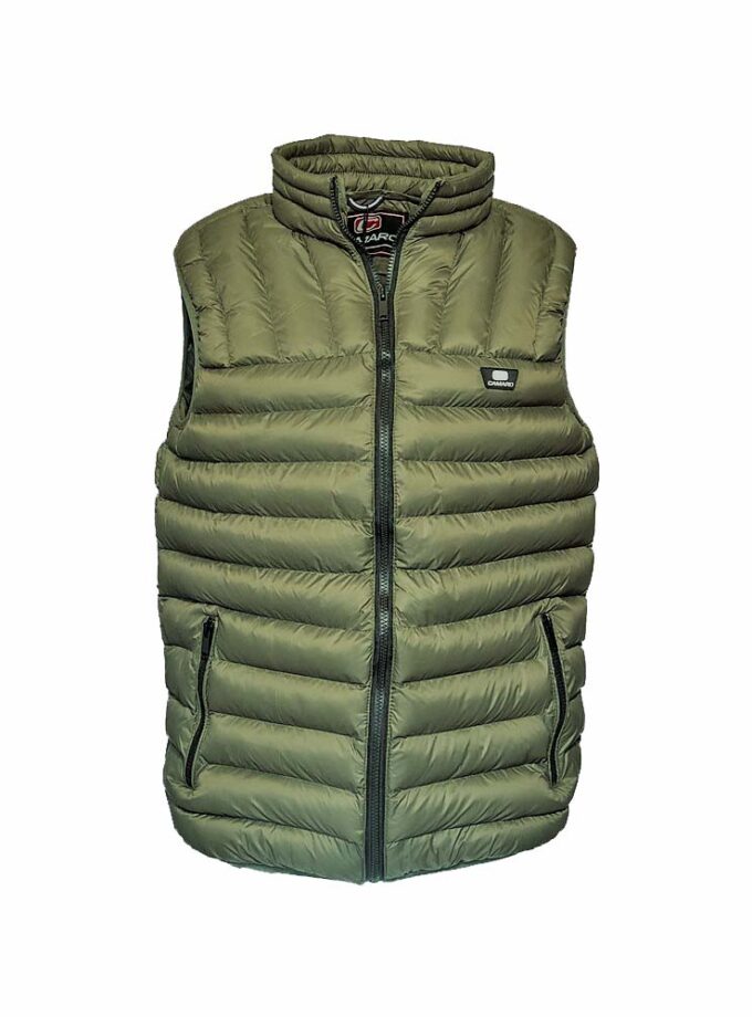 Men's Sleeveless Jacket Olive Camaro