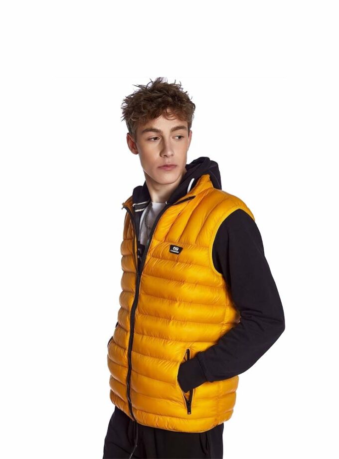 Ανδρικό Αμάνικο Μπουφάν Κίτρινο Camaro