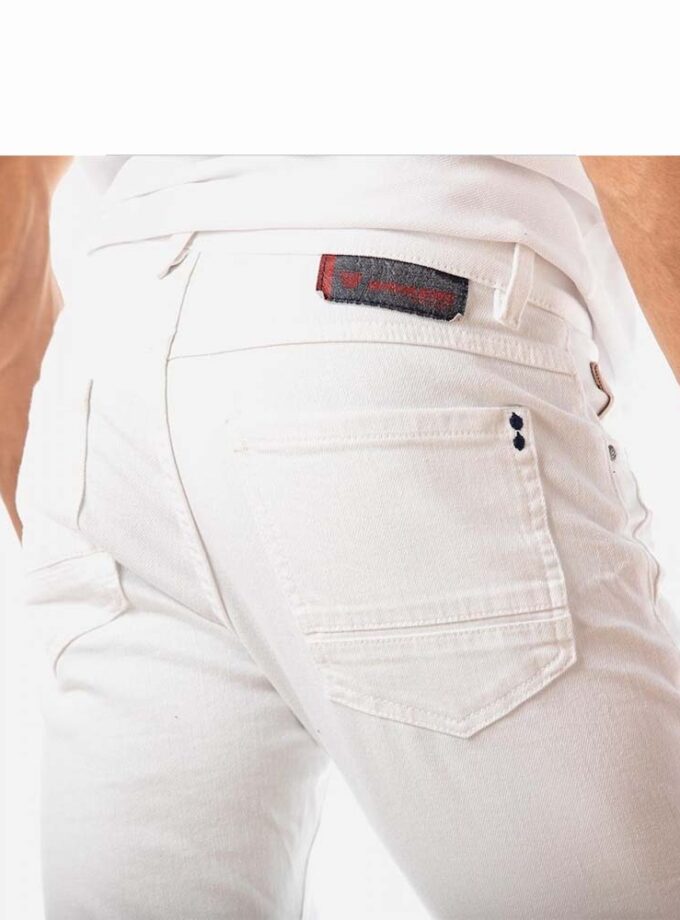 Ανδρικό Jean Παντελόνι Brokers Λευκό
