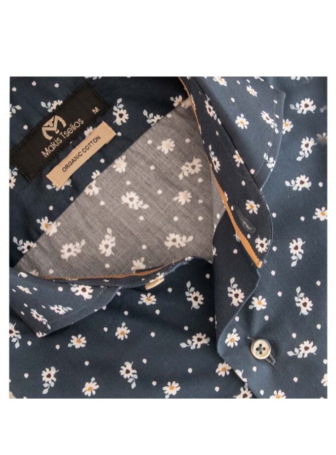 Shirt Makis Tselios Mixed Design Blue
