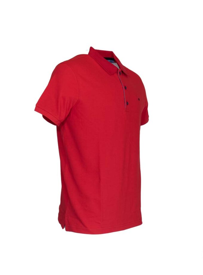 Ανδρικό Κοντομάνικο Polo MAKIS TSELIOS Κόκκινο