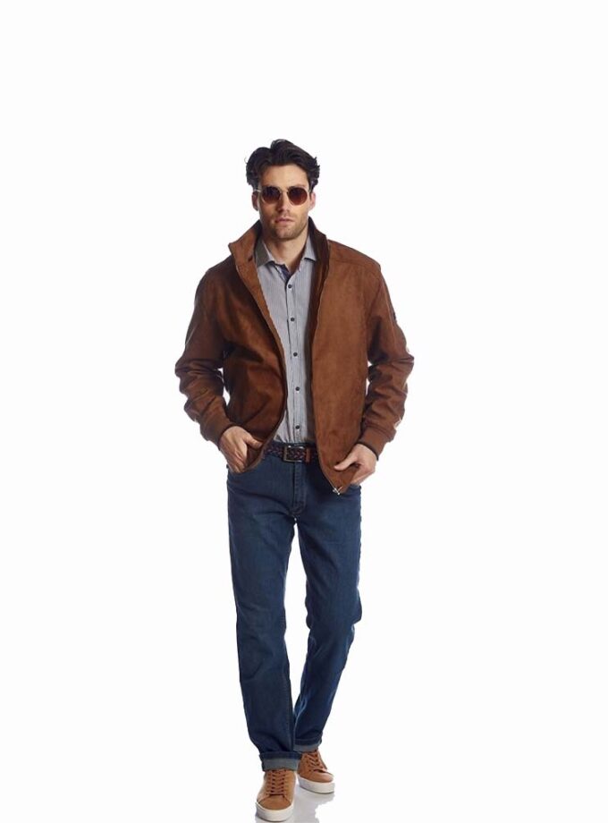 Ανδρικό Μπουφάν SOGO Κάμελ