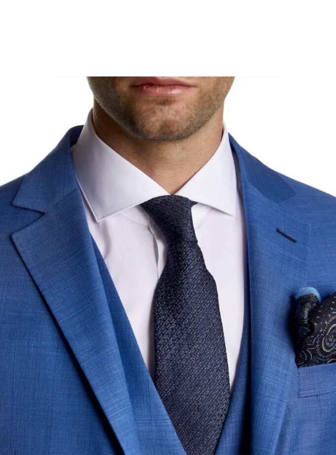 Bizzaro Slim Fit Suit Blue Roux