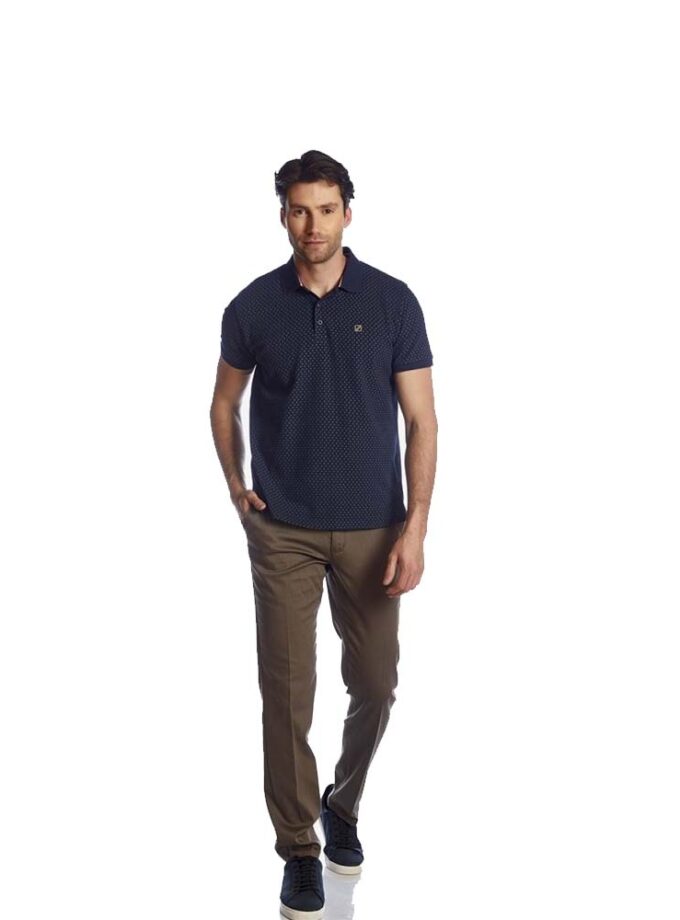 Ανδρικό Κοντομάνικο Polo Μπλε SOGO