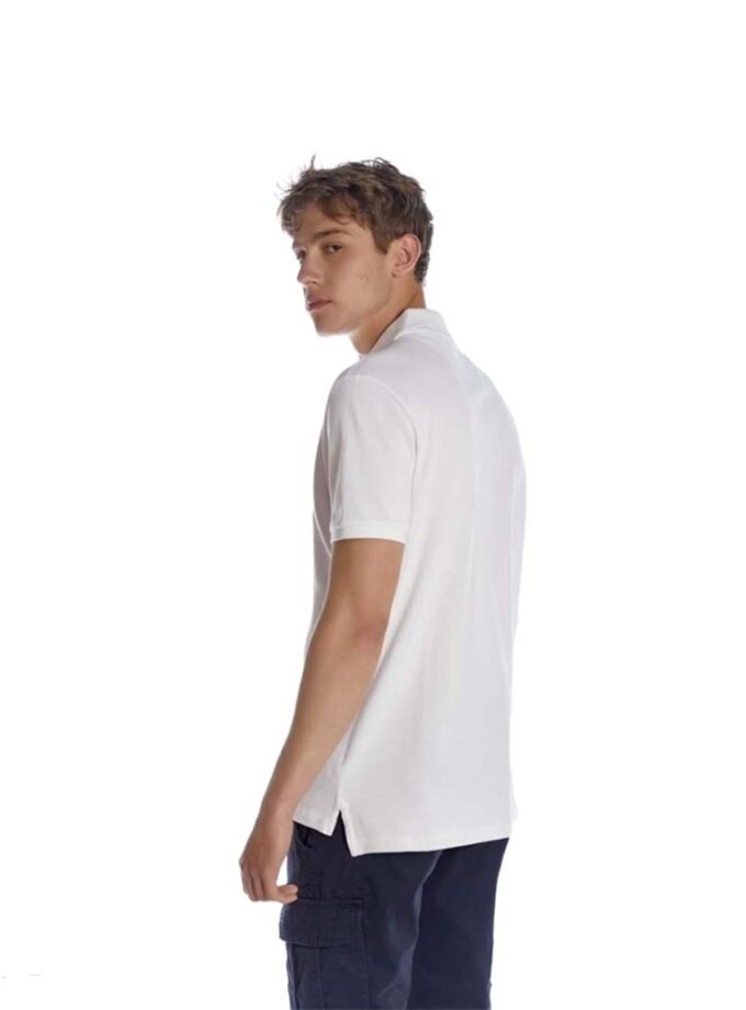 Ανδρικό Κοντομάνικο Polo Camaro Λευκό