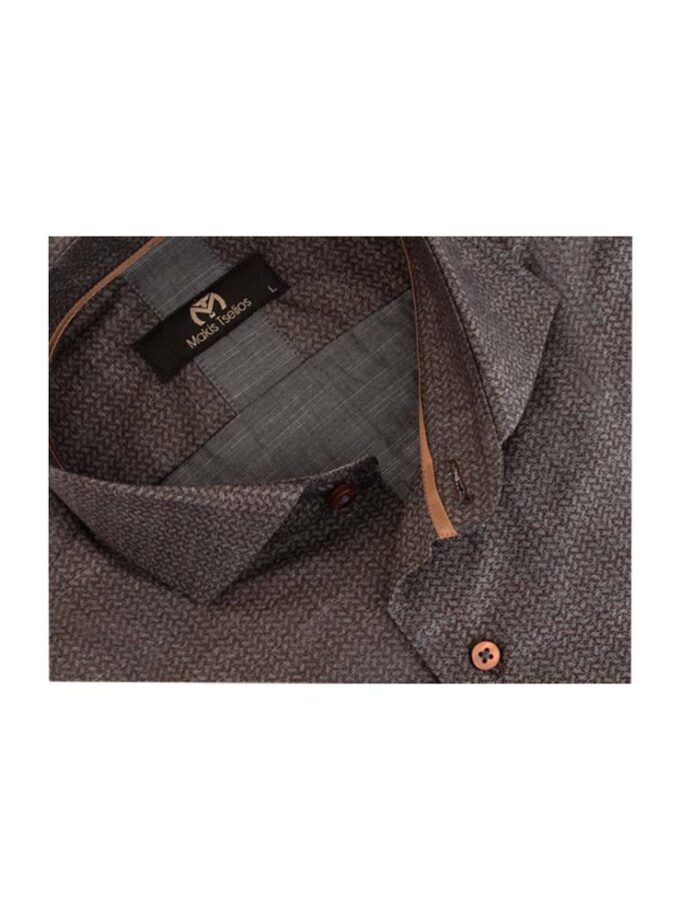 Shirt Makis Tselios Grey Mixed design