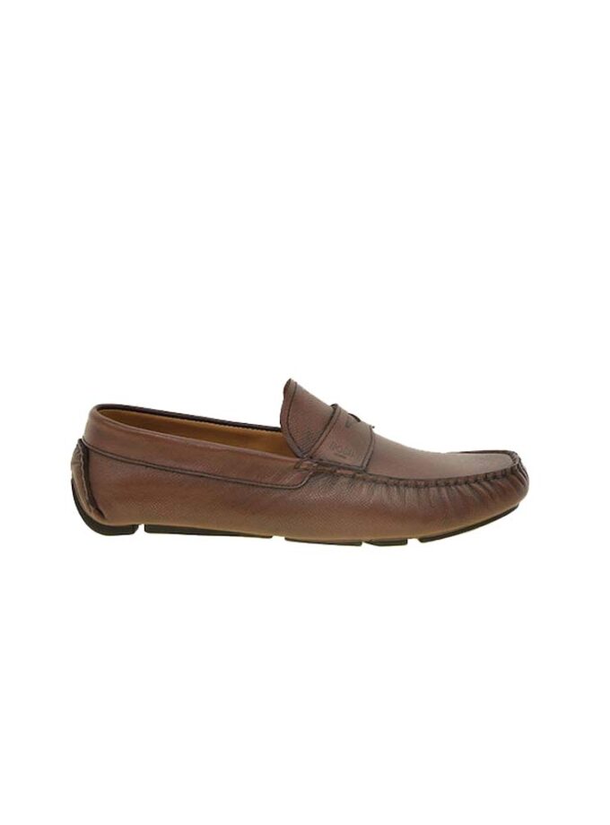 Moccasin Loafers Men’s Brown Boss Shoes