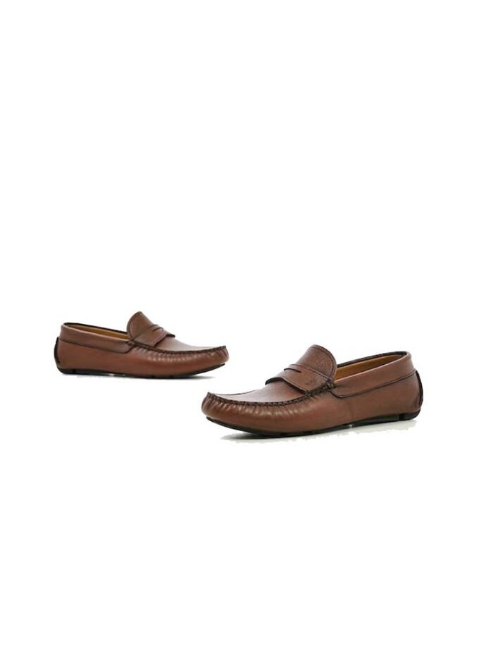 Μοκασίνια Loafers Ανδρικά Καφέ Boss Shoes