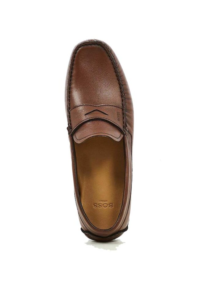 Μοκασίνια Loafers Ανδρικά Καφέ Boss Shoes