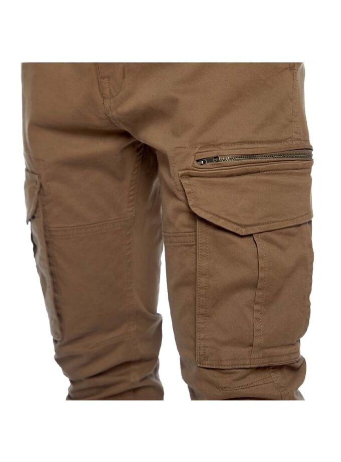 Ανδρικό Πούρο Παντελόνι Cargo με Λάστιχο Camaro