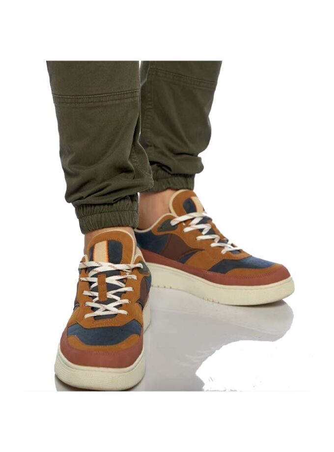 Ανδρικό Λαδί Παντελόνι Cargo με Λάστιχο Camaro