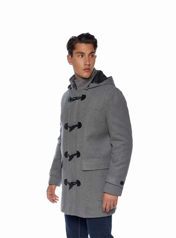 Ανδρικό Παλτό Μοντγκόμερι Sogo Γκρι