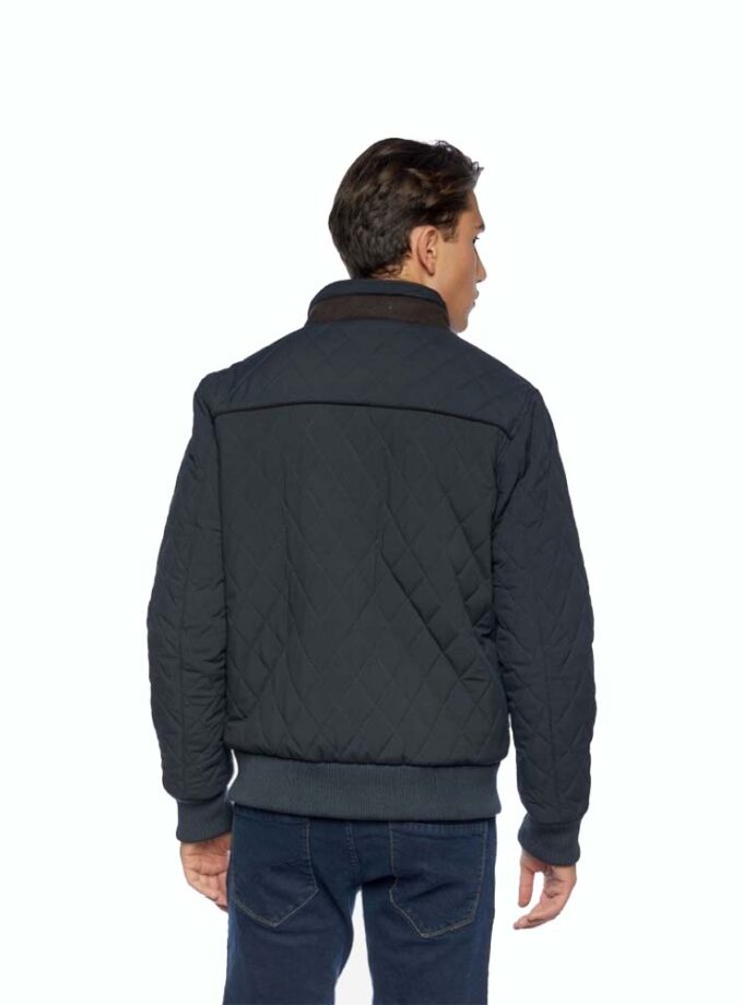 Ανδρικό Μπουφάν Μπλε Καπιτονέ Sogo