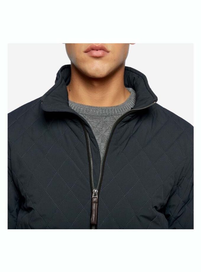 Ανδρικό Μπουφάν Μπλε Καπιτονέ Sogo