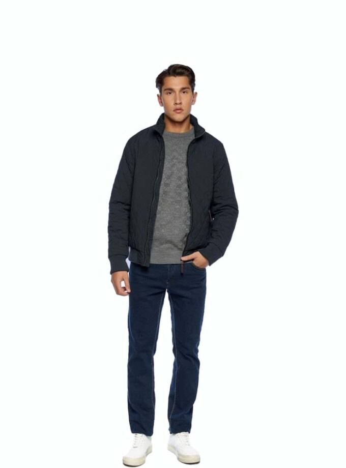 Ανδρικό Μπουφάν Μπλε Καπιτονέ Sogo