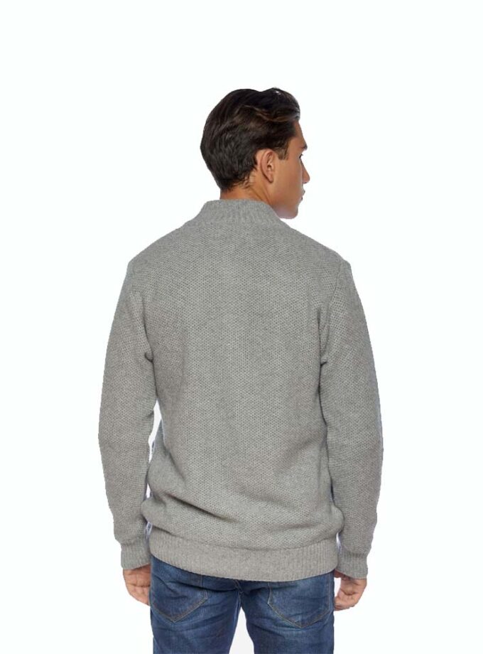 Ανδρική Ζακέτα Γκρι Brokers