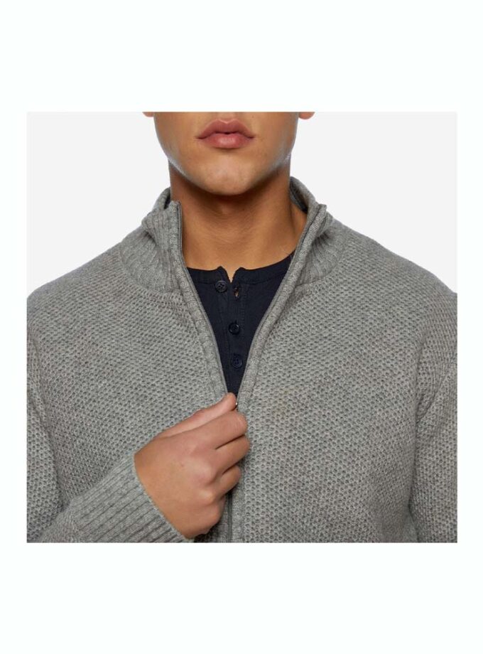 Ανδρική Ζακέτα Γκρι Brokers