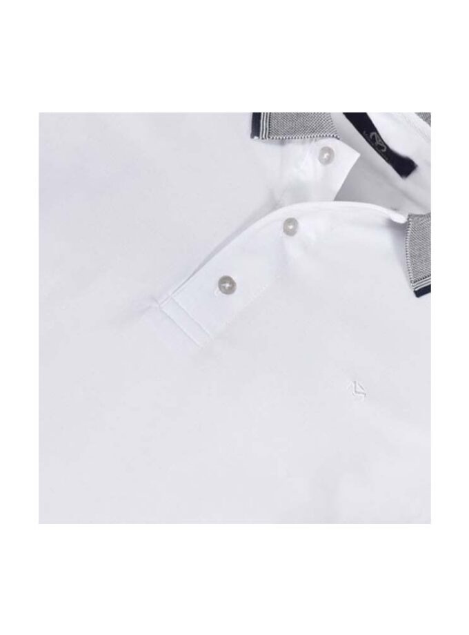 Men's Short Sleeve Polo White Makis Tselios