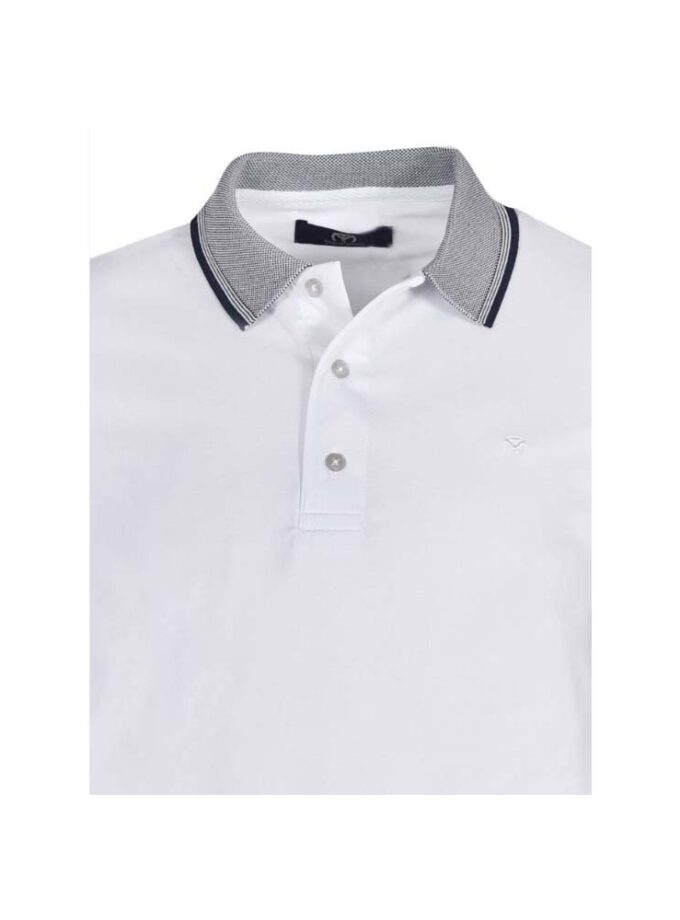Men's Short Sleeve Polo White Makis Tselios