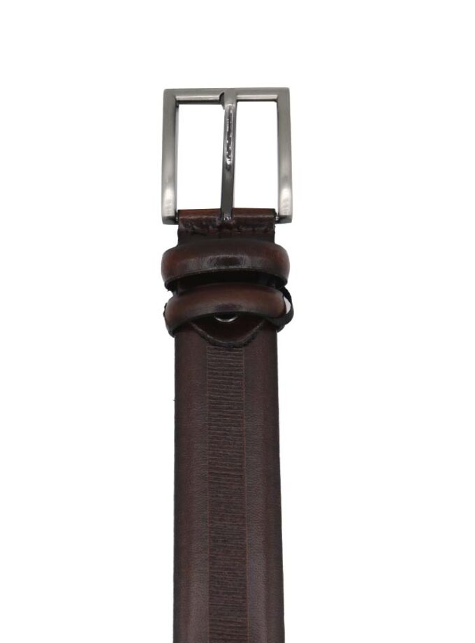Leather Belt Brown Gad