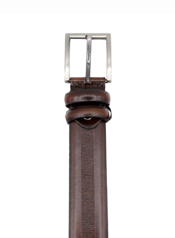 Leather Belt Brown Gad