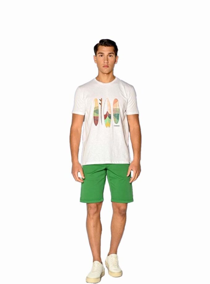 Men's T-shirt Camaro White