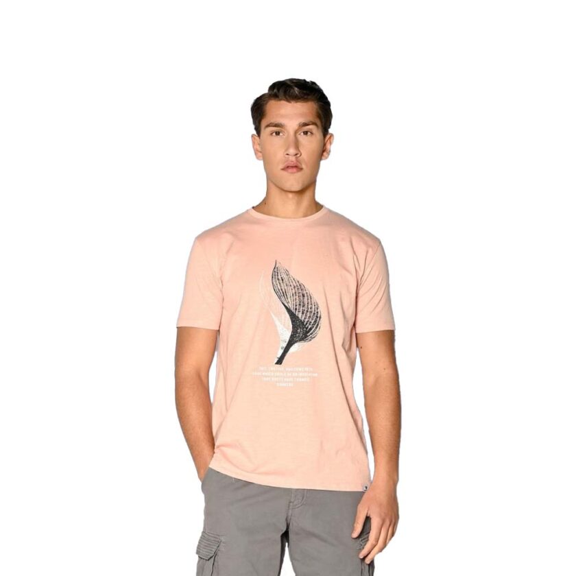 Ανδρικό T-Shirt Brokers Ροζ