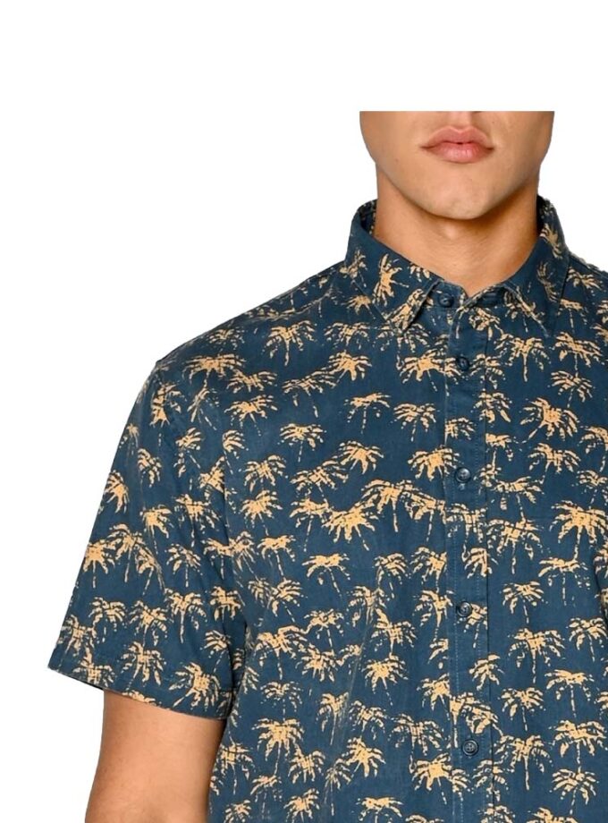 Shirt Short-sleeved Brokers Blue Floral