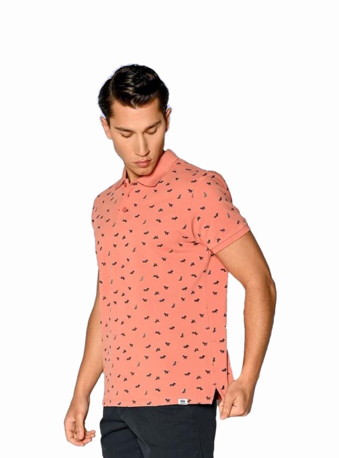 Ανδρικό Κοντομάνικο Polo Σάπιο Μήλο Camaro