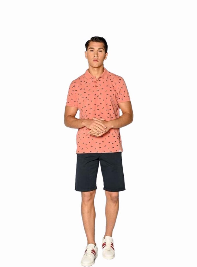 Ανδρικό Κοντομάνικο Polo Σάπιο Μήλο Camaro