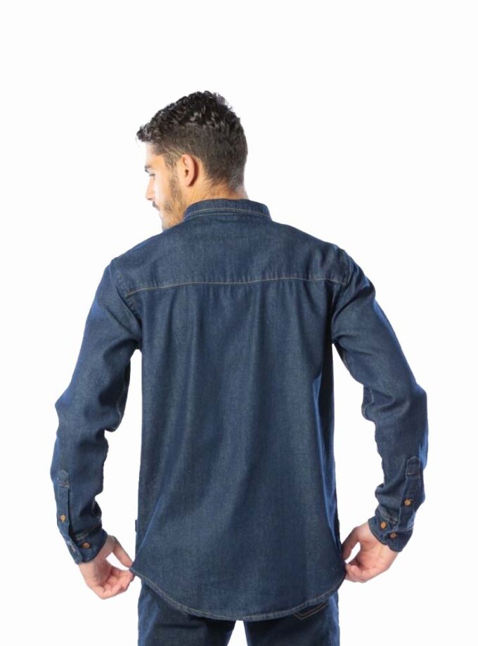 Πουκάμισο Jean Blue Oversized Brokers