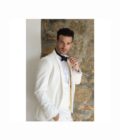 Κοστούμι Σμόκιν Ασορτί Γιλέκο Off White Bizzaro