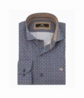 Shirt Makis Tselios Blue Mixed Design