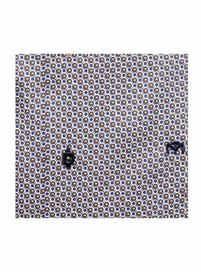 Πουκάμισο Makis Tselios Λευκό Μικροσχέδιο