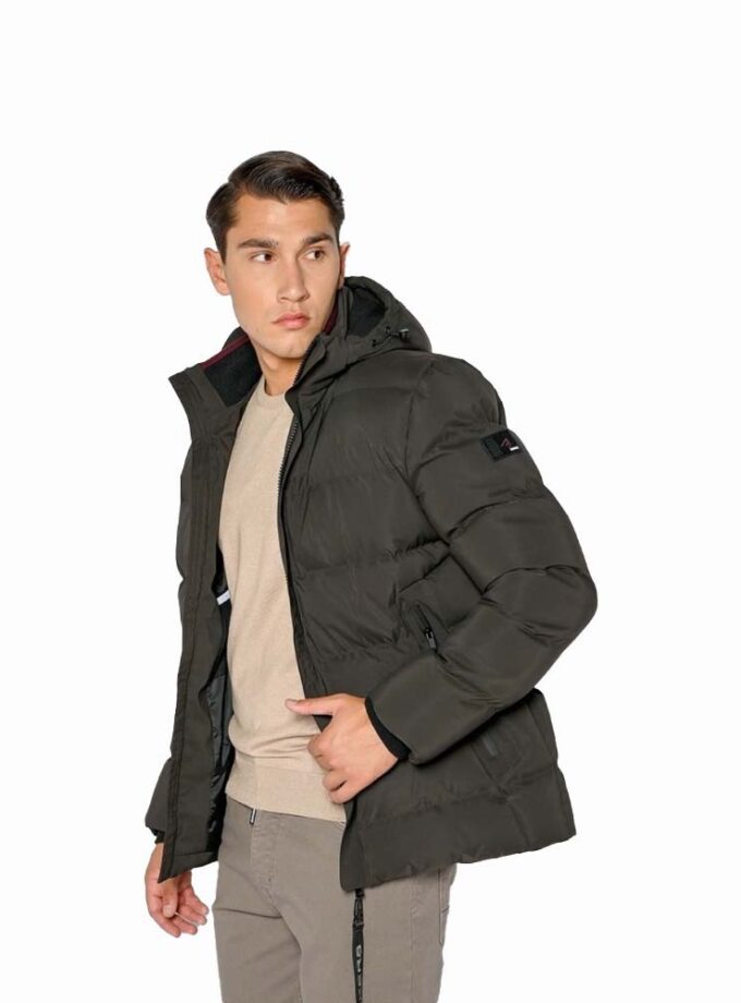 Ανδρικό Μπουφάν Χακί Brokers