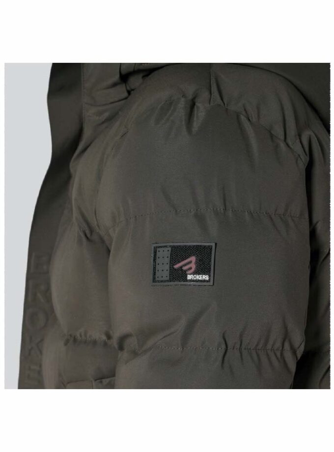 Ανδρικό Μπουφάν Χακί Brokers