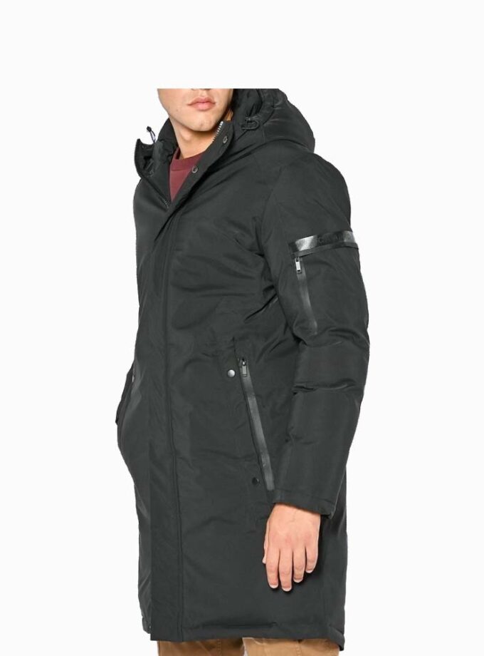 Men's Jacket Long Black Camaro