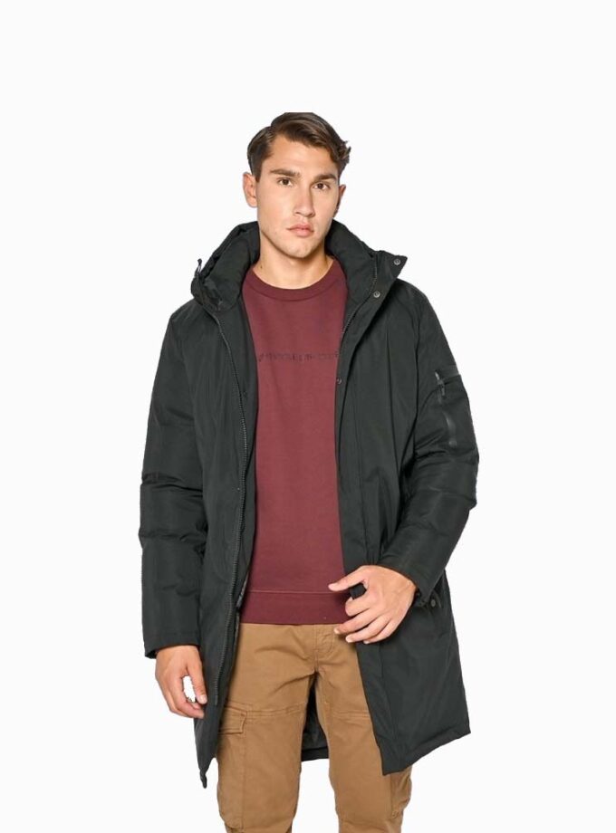 Men's Jacket Long Black Camaro