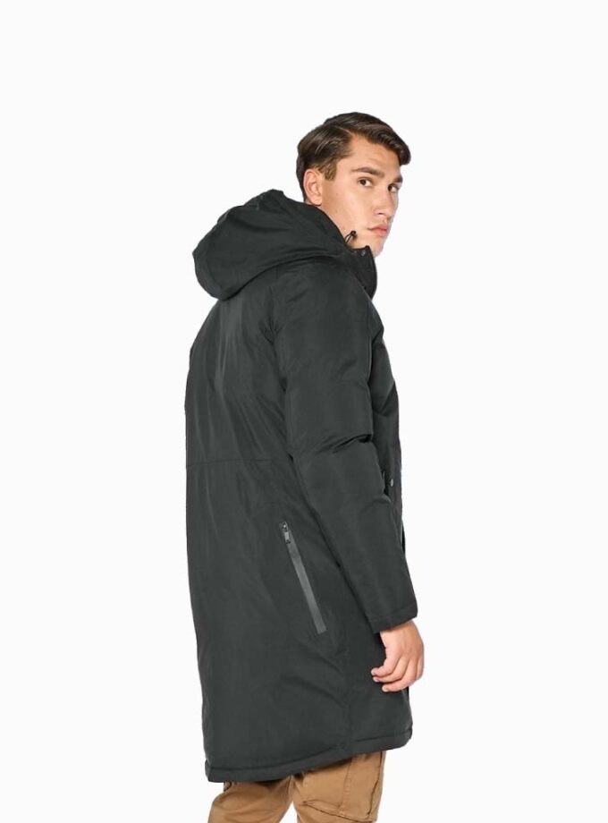 Men's Jacket Long Black Camaro