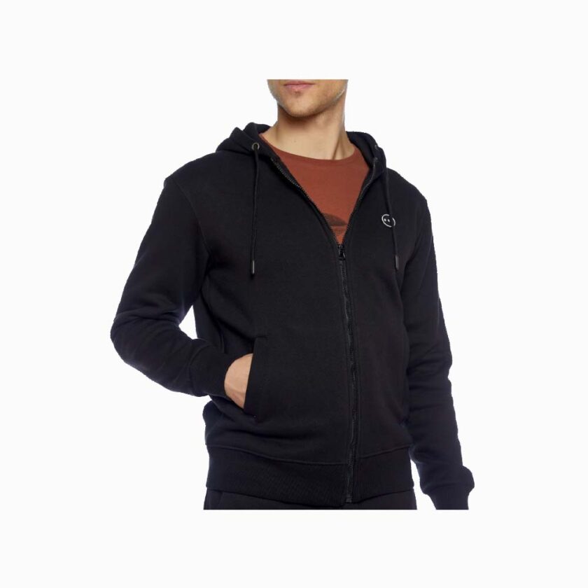 Men's Sweater Jacket  Black Brokers