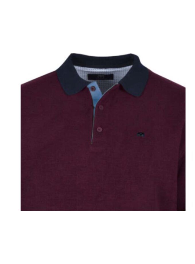 Polo Bordeaux blouse Makis Tselios