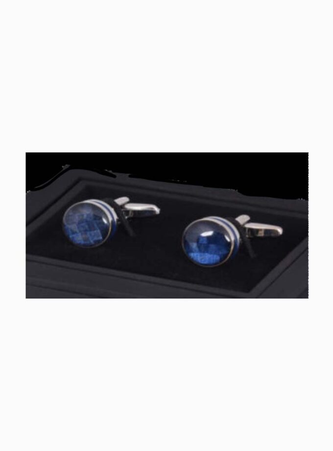 Μανικετόκουμπα Makis Tselios Μπλε